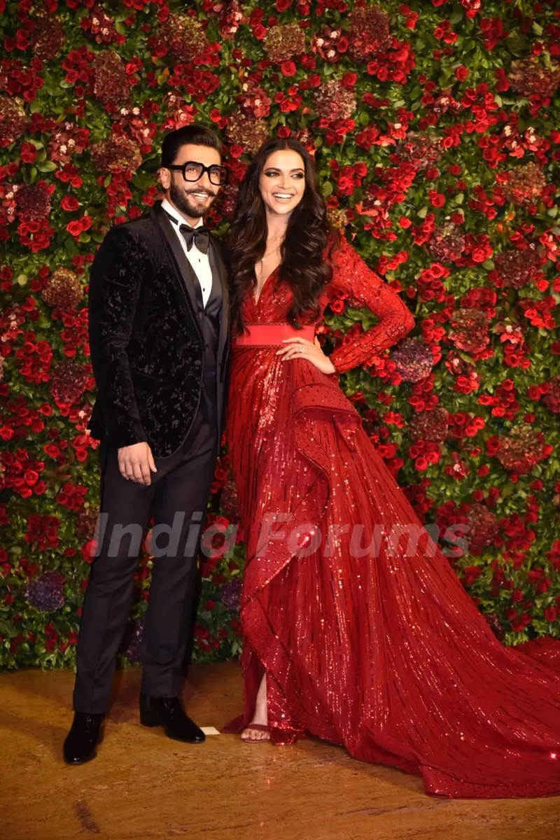 Ranveer- Deepika hosted the Mumbai reception