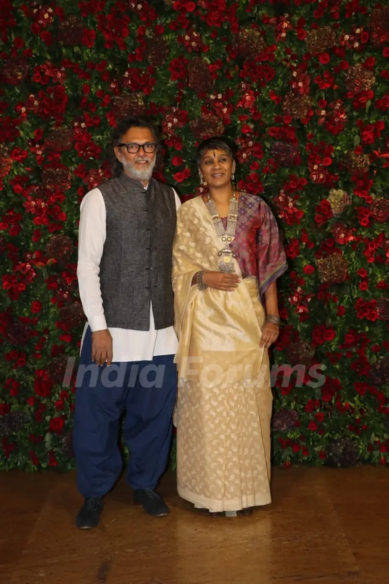 Nitesh Tiwari at Ranveer-Deepika's Mumbai reception