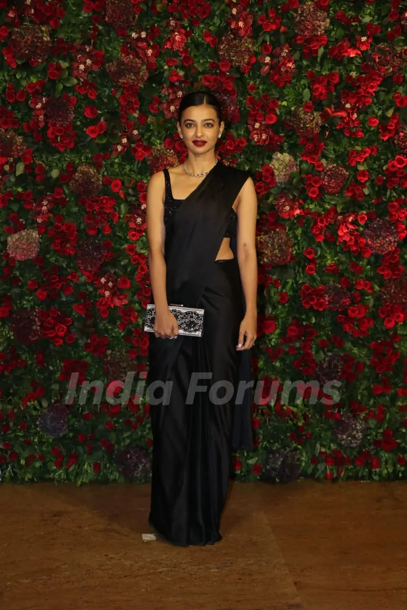 Radhika Apte at Ranveer Deepika Wedding Reception Mumbai