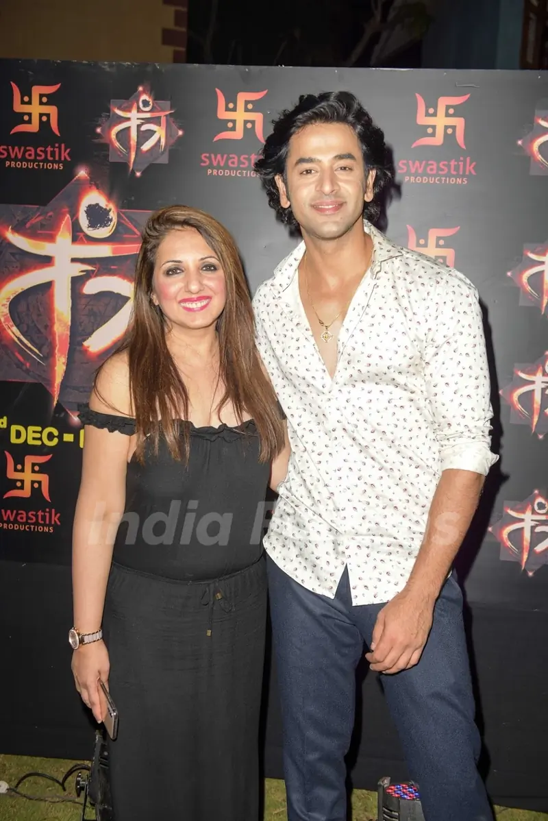 Munisha Khatwani and Sashank Vyas at Siddharth Kumar Tewary show Tantra Launch Party