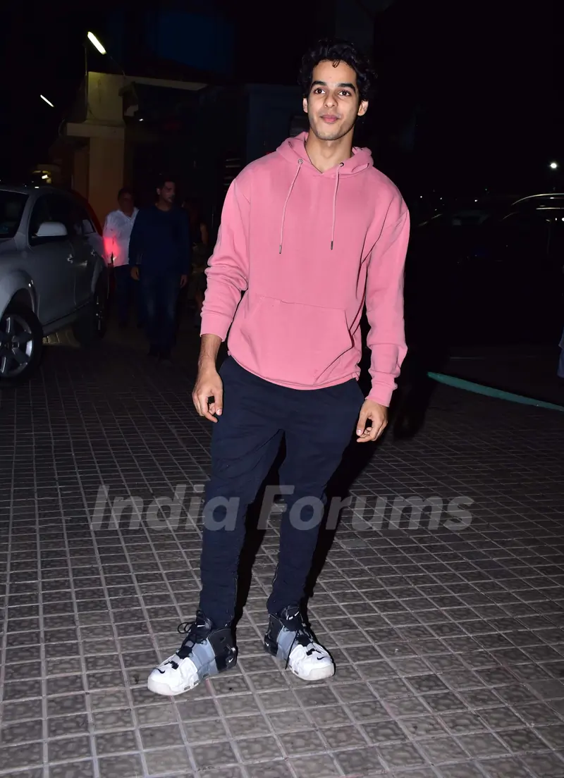 Ishaan Khattar at the screening of film 'Kedarnath'