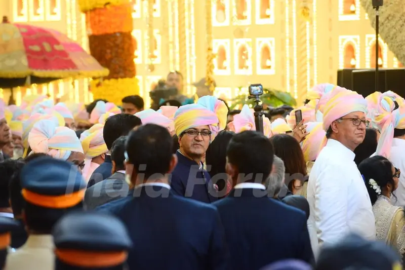 Prasoon Joshi at Isha Ambani-Anand Piramal Wedding