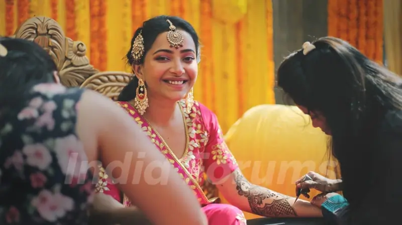 Shweta Basu Prasad on her Mehendi Ceremony