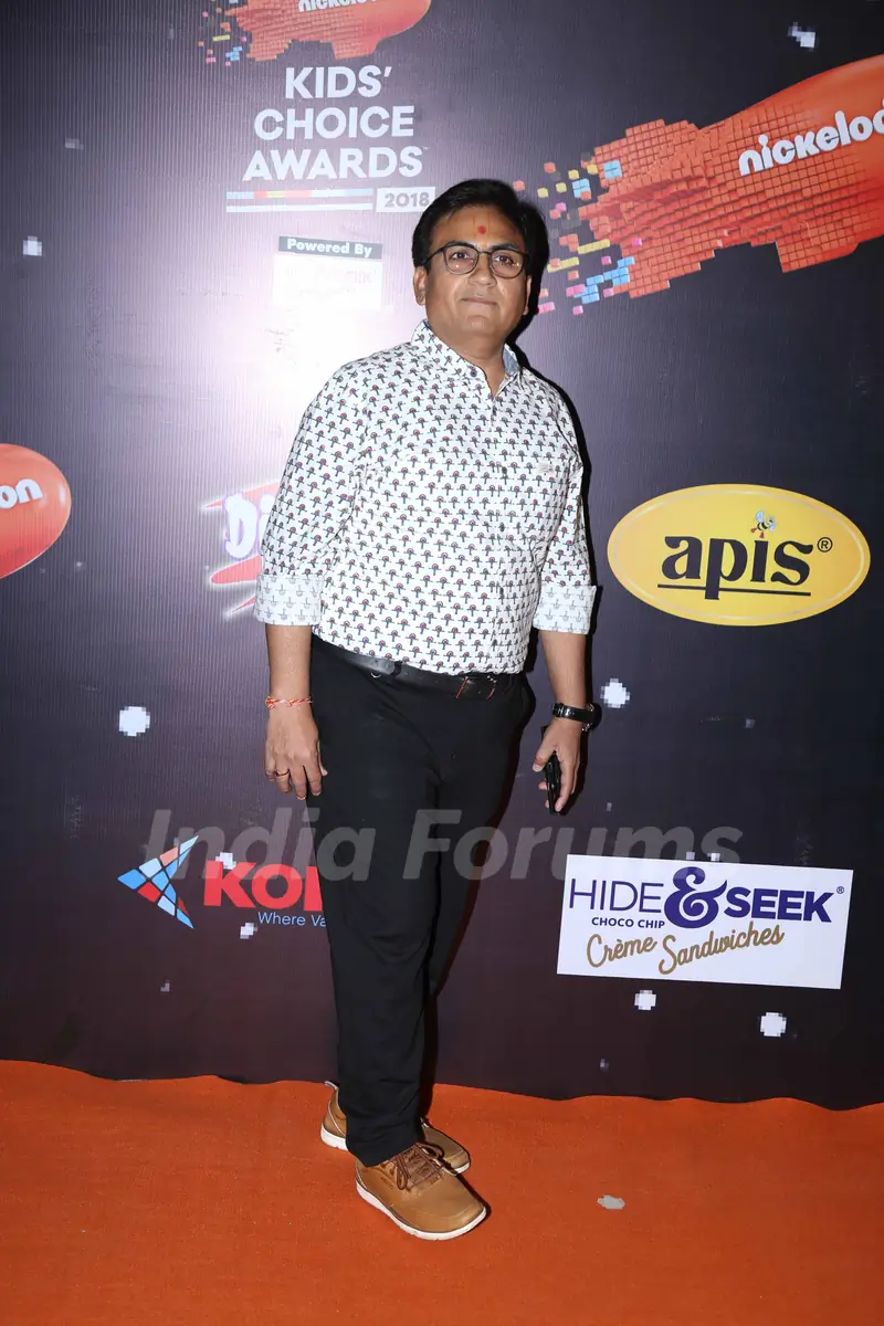 Dilip Joshi at Nickelodeon Kids Choice Awards 2018