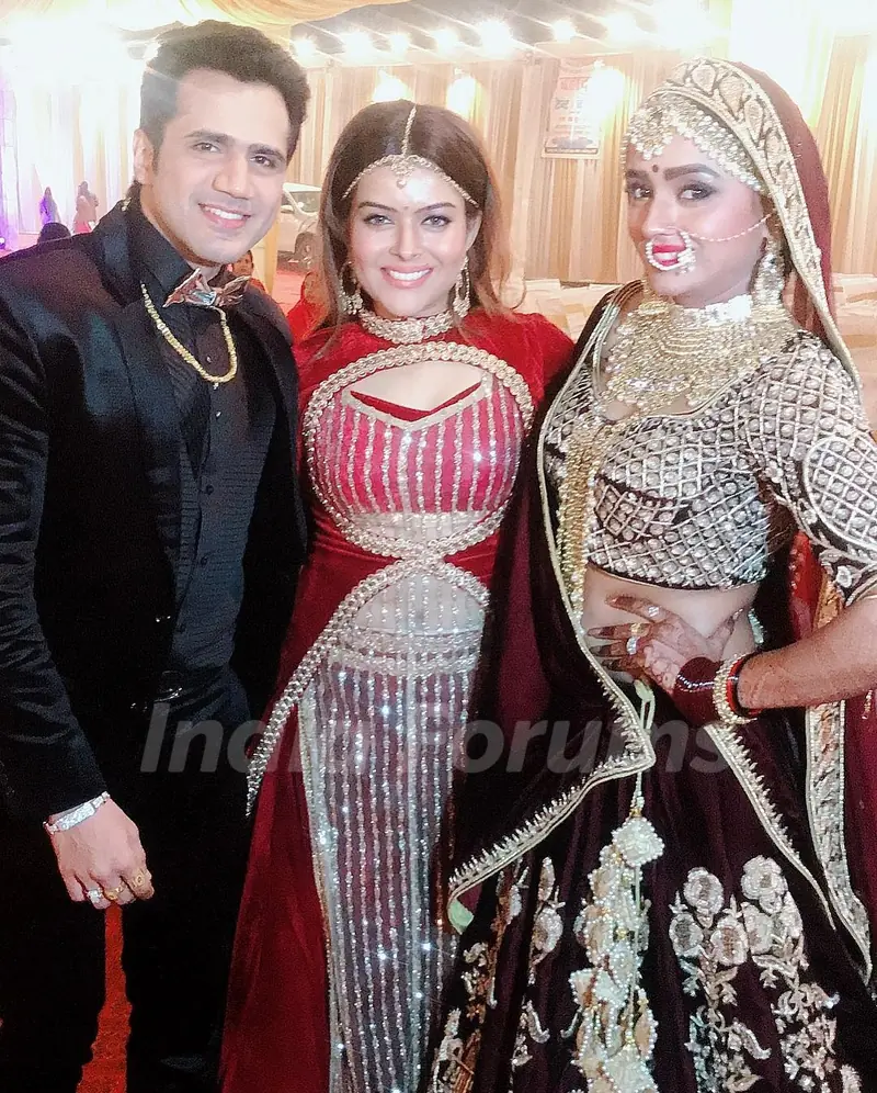 Parul Chauhan Wedding reception Lucknow