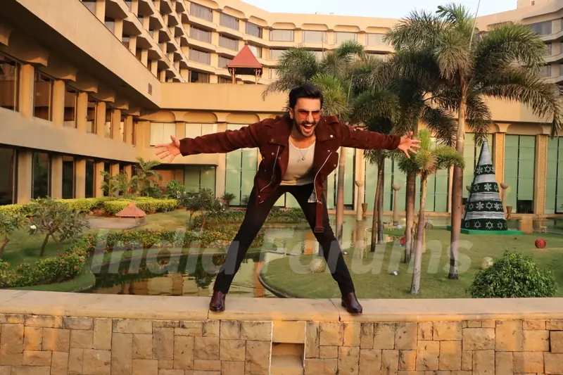 Ranveer Singh snapped in Delhi