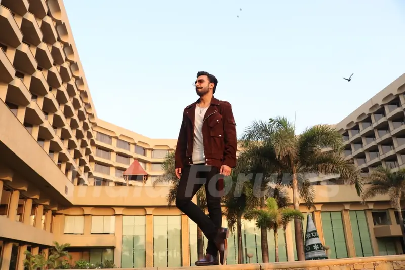 Ranveer Singh snapped in Delhi