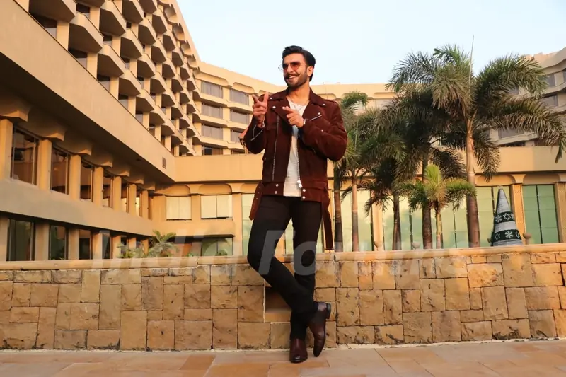 Ranveer Singh snapped in Delhi