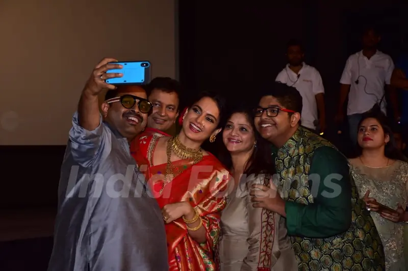 Shankar Mahadevan and Kangana Ranaut at Manikarnika trailer launch