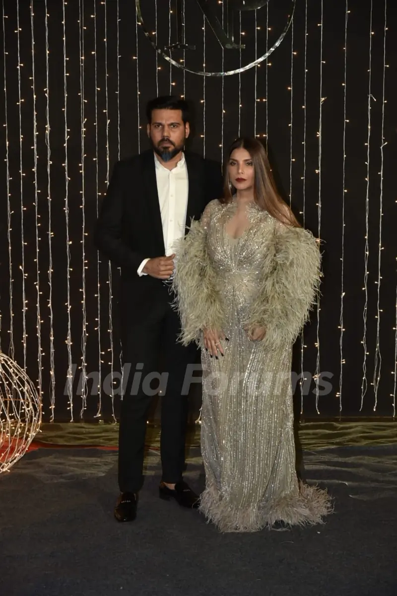 Shane Peacock and Falguni Peacock at Priyanka Chopra and Nick Jonas Wedding Reception, Mumbai