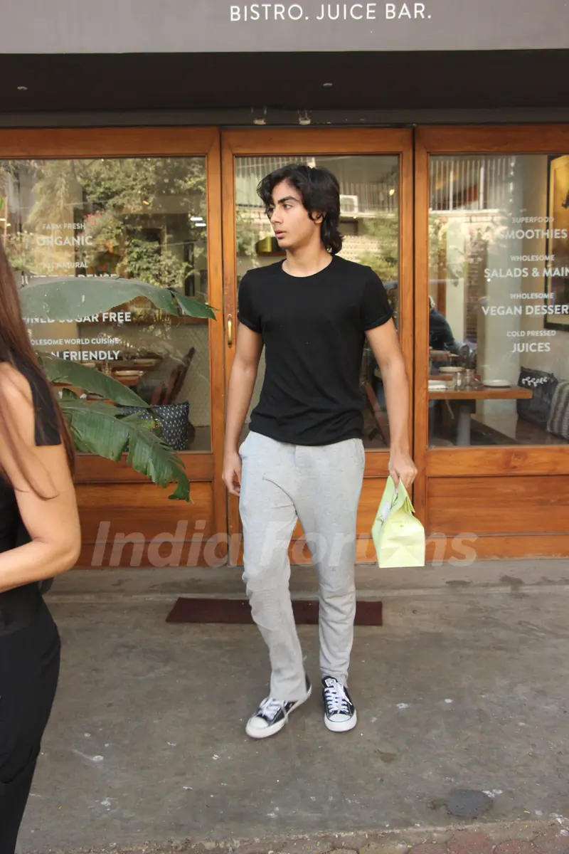 Arhaan Khan spotted around the town