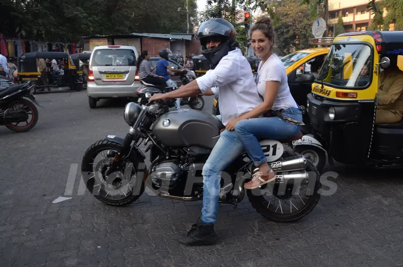 Harshvardhan Rane with Kim Sharma spotted around the town