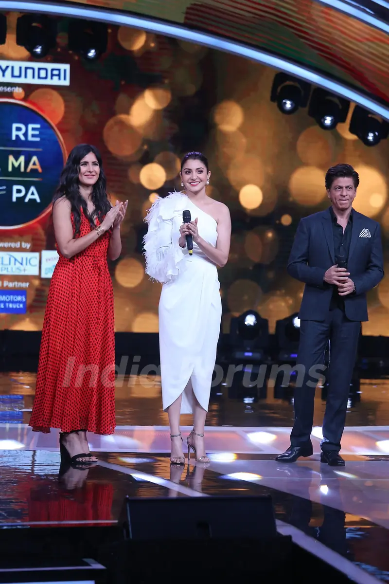 Shah Rukh, Katrina and Anushka at Saregama