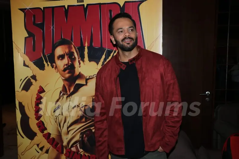 Rohit Shetty spotted around the town for the promotion of Simmba
