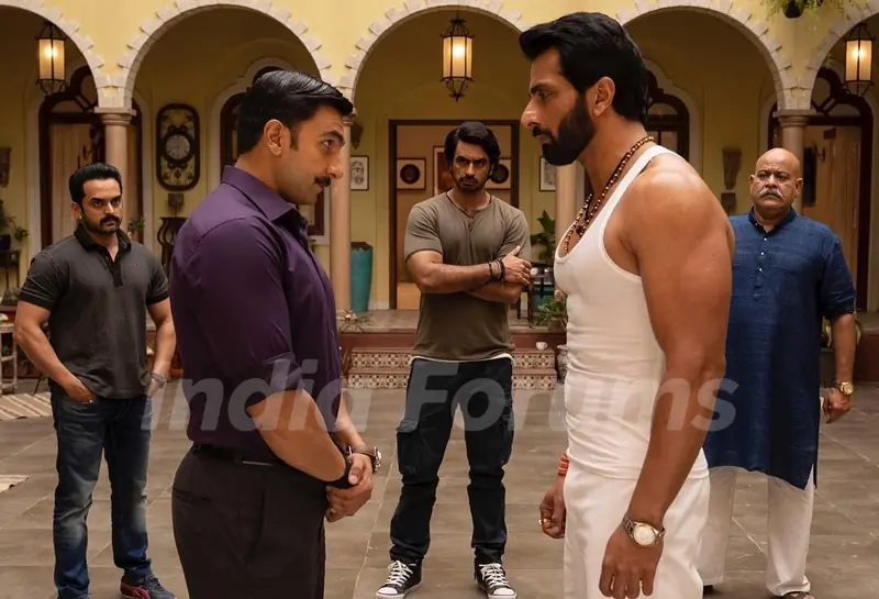 Scene from Movie Simmba