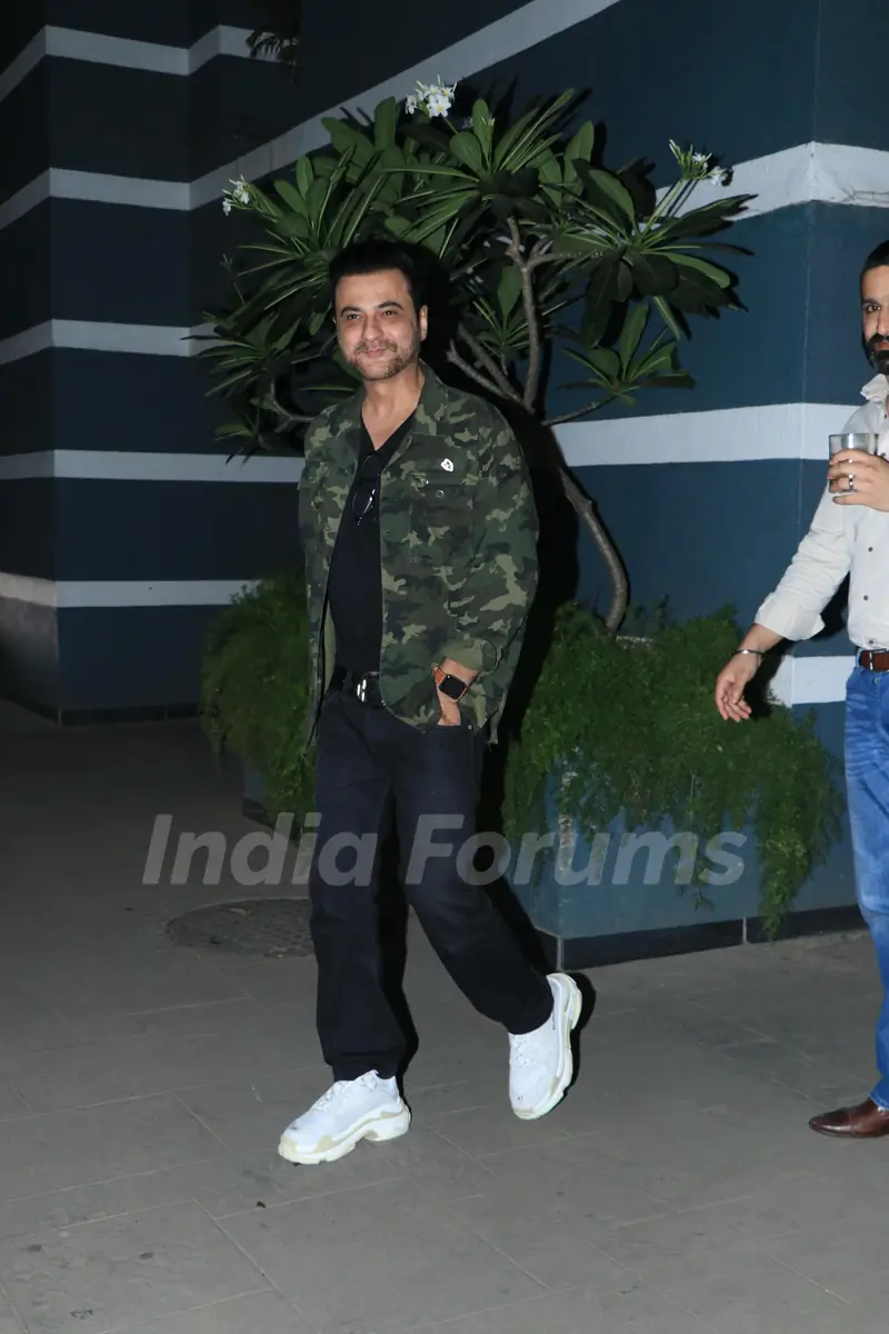 Sanjay Kapoor at his New Year Bash