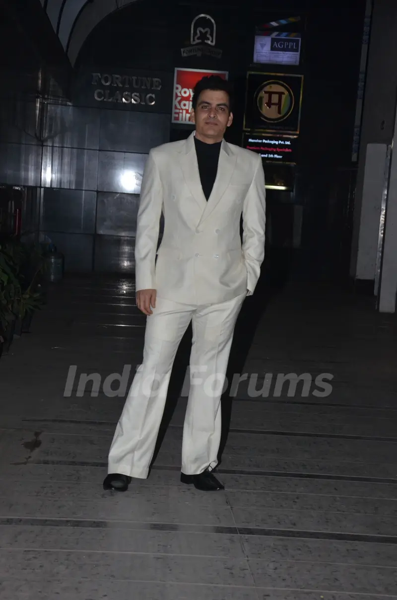 Manav Kaul at Vidya Balan's birthday bash