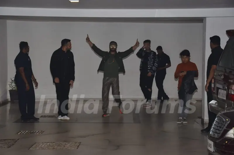 Ranveer Singh at Simmba success bash