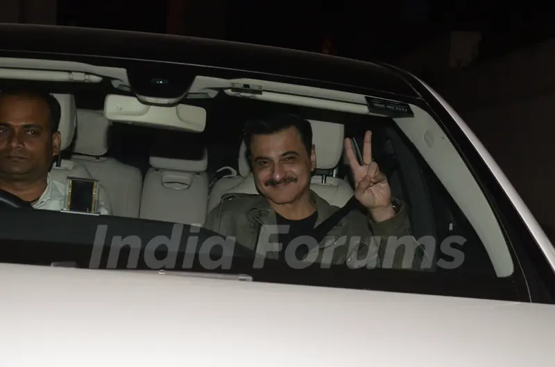 Sanjay Kapoor at Sidharth Malhotra's birthday bash