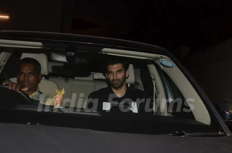 Aditya Roy Kapur at Sidharth Malhotra's birthday bash