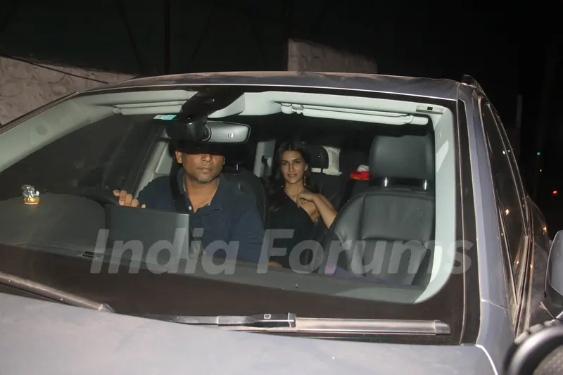 Kriti Sanon at Sidharth Malhotra's birthday bash