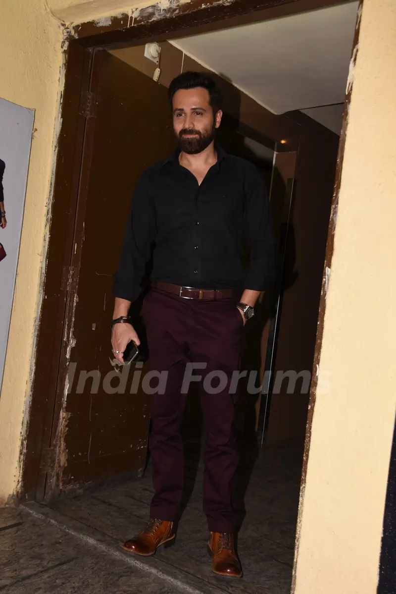 Emraan Hashmi at Cheat India Special Screening