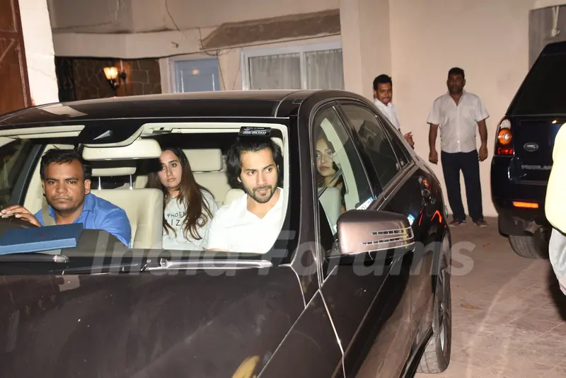 Varun Dhawan at Cheat India Special Screening