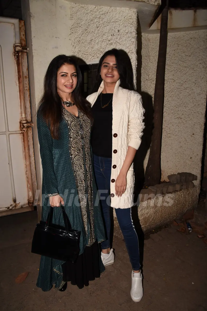 Bhagyashree snapped at Cheat India Special Screening