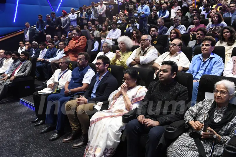 Celebs snapped at The National Museum of Indian Cinema