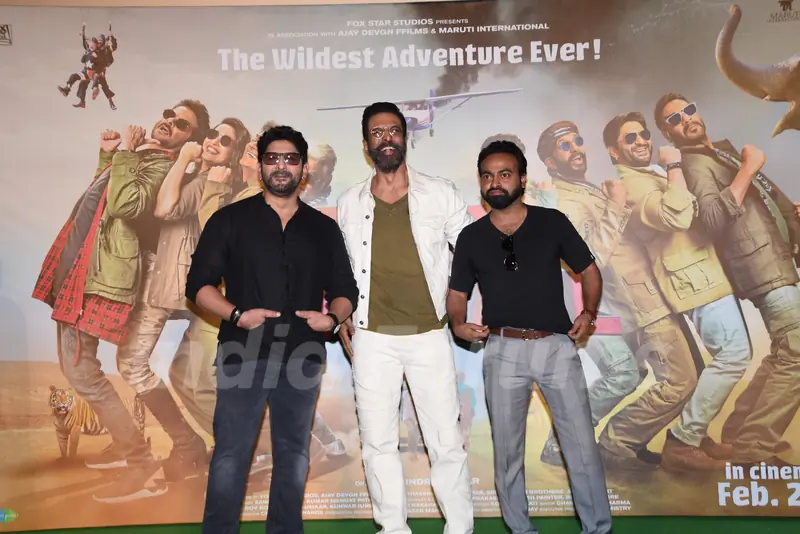 Celebrities at the trailer launch of 'Total Dhamaal'