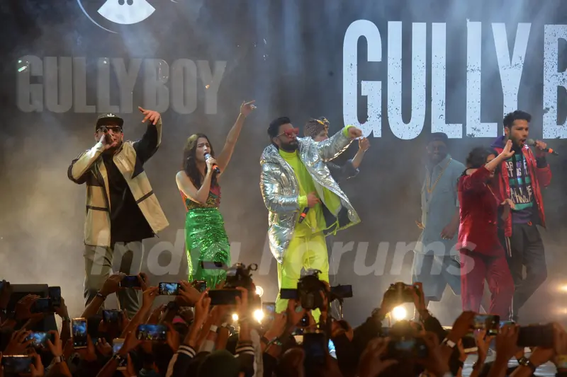 Ranveer Singh and Alia Bhatt at Gully Boy Music Launch