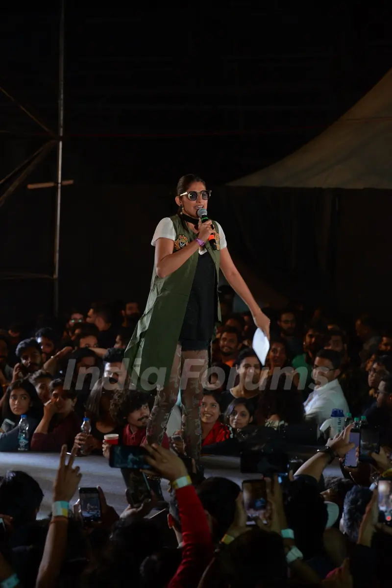 Kubra Sait at Gully Boy Music Launch