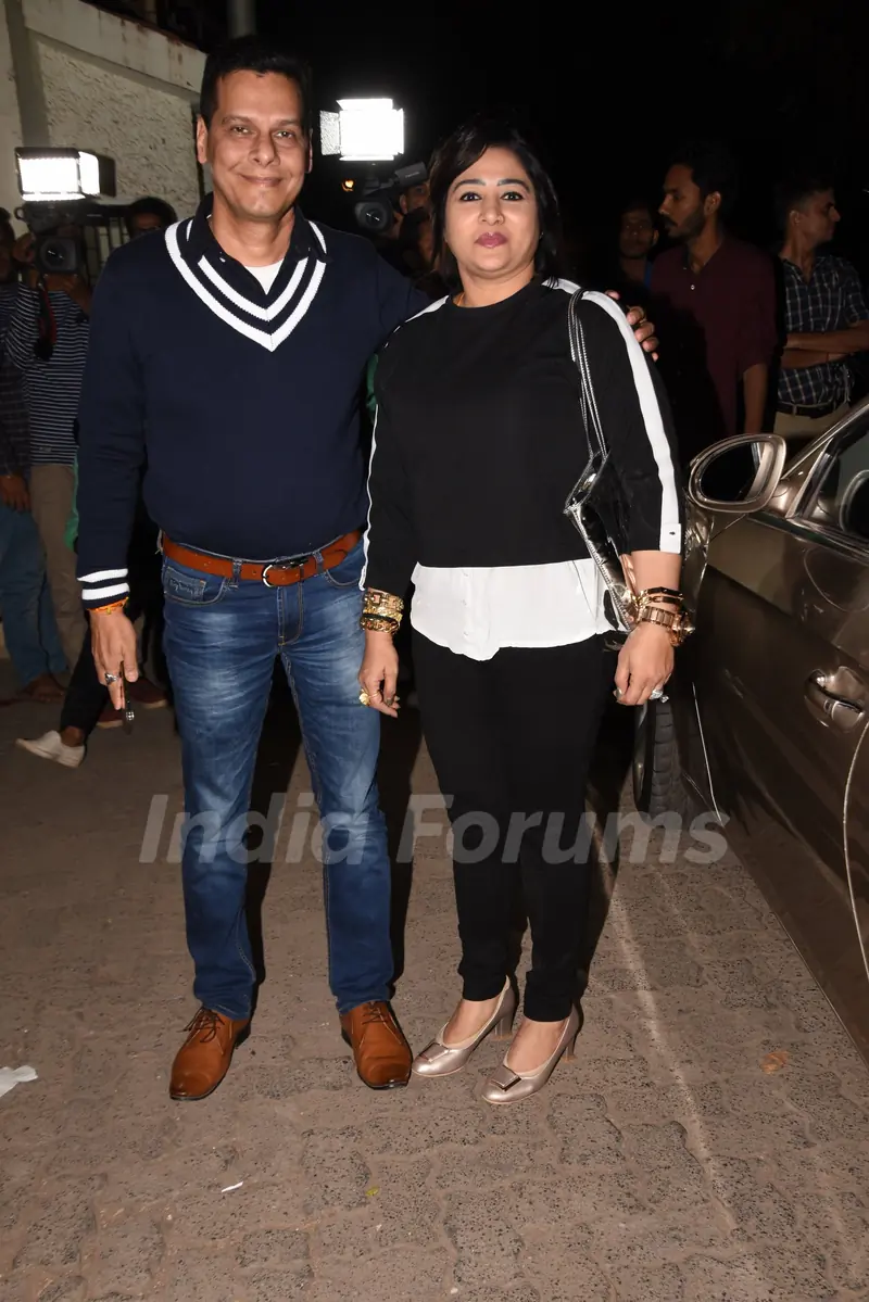 Celebrities spotted at Thackeray movie screening