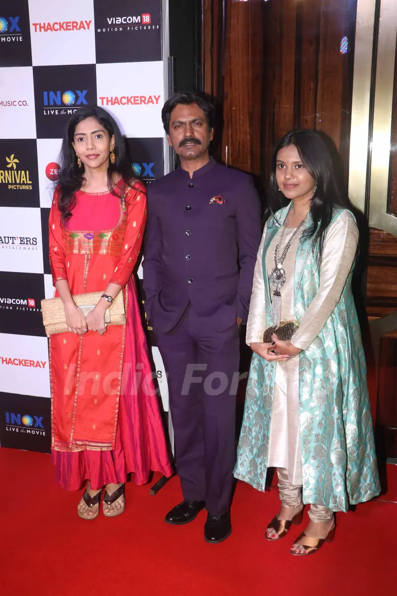 Nawazuddin Siddiqui spotted at Thackeray movie screening