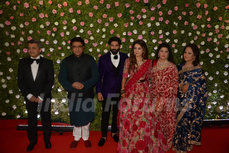 Actors at Amit Thackeray's reception