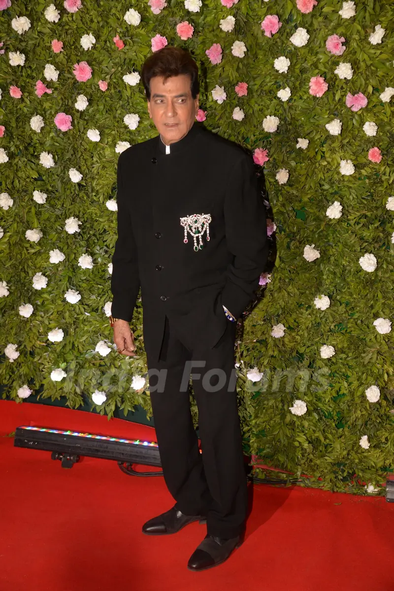 Jeetendra at Amit Thackeray's reception