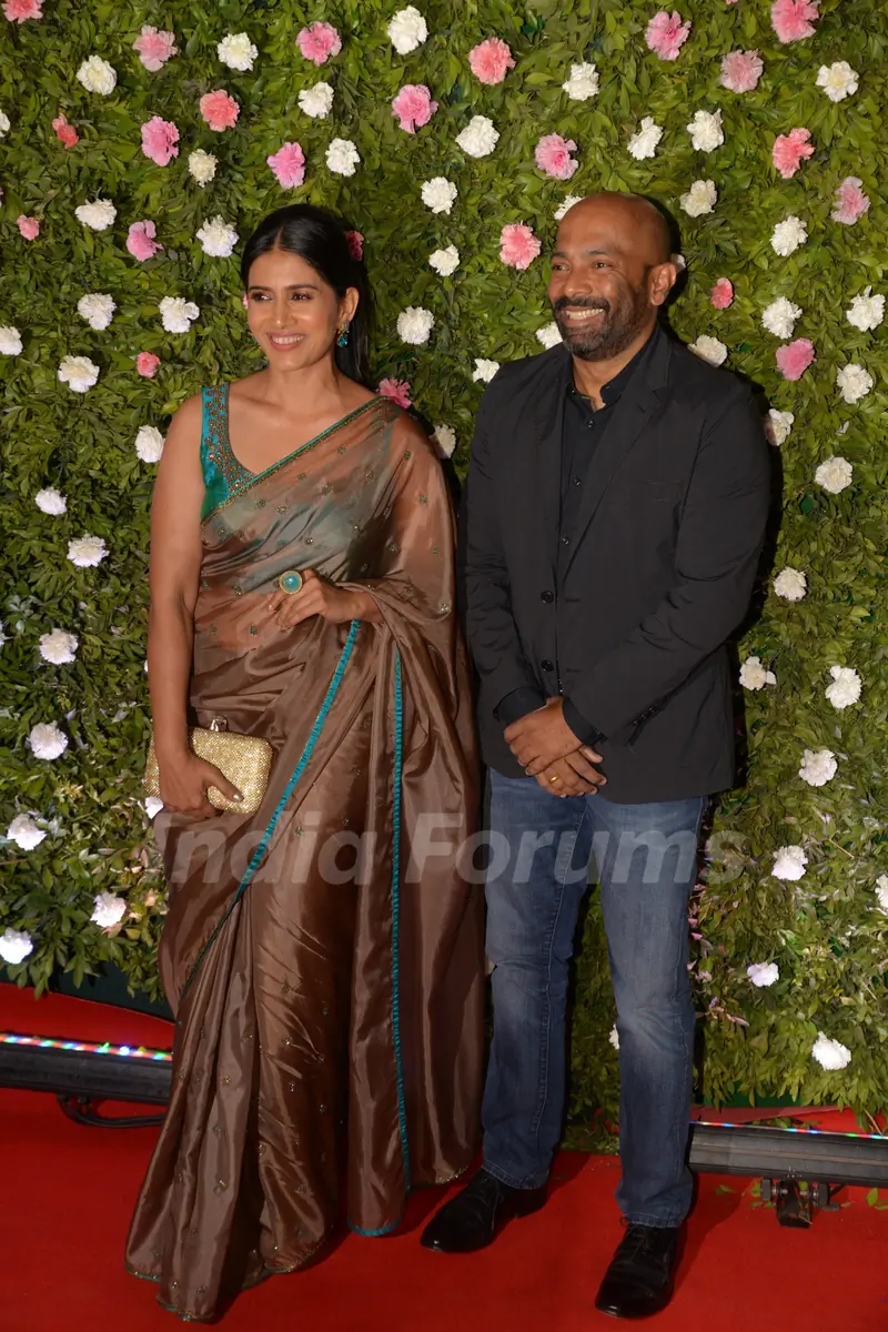 Sonali Kulkarni at Amit Thackeray's reception
