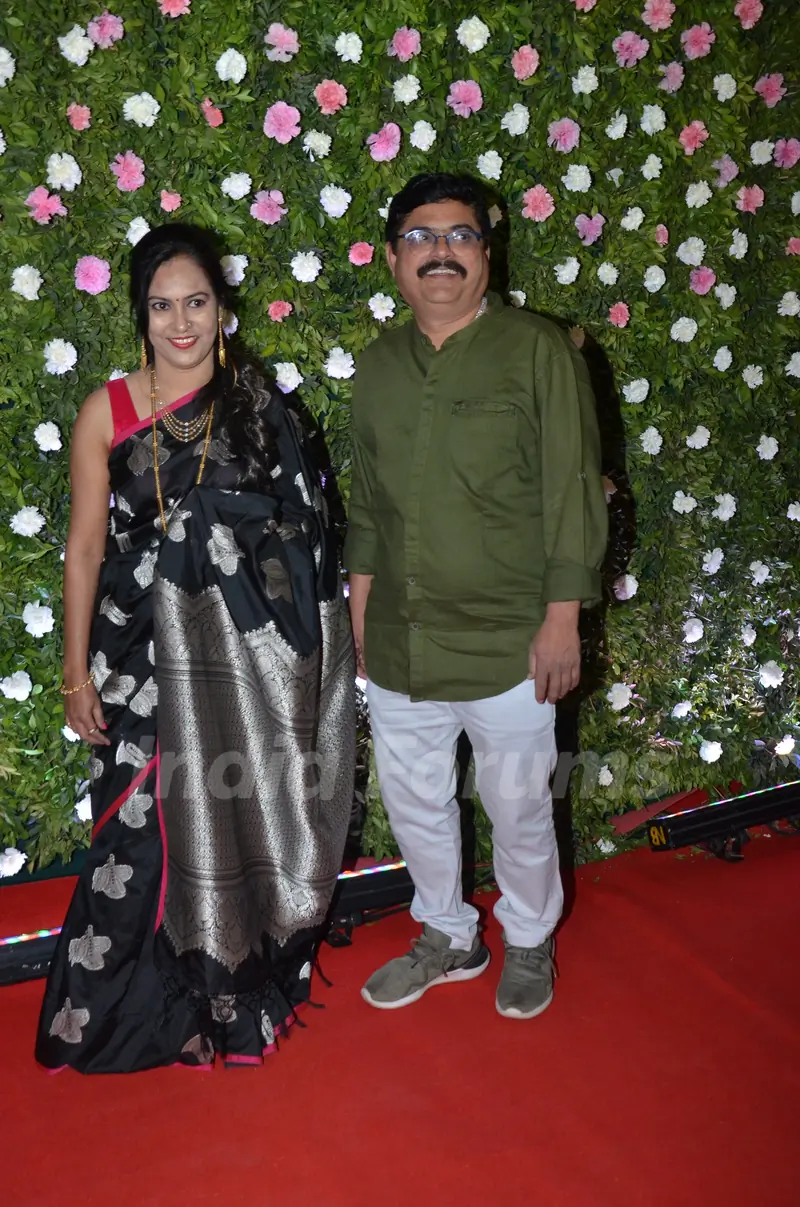 Bharat Ganeshpure at Amit Thackeray's reception