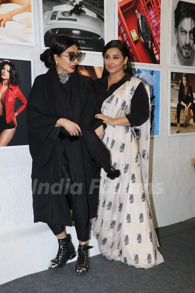 Rekha and Vidya Balan at Dabboo Ratnani calendar 2019 launch