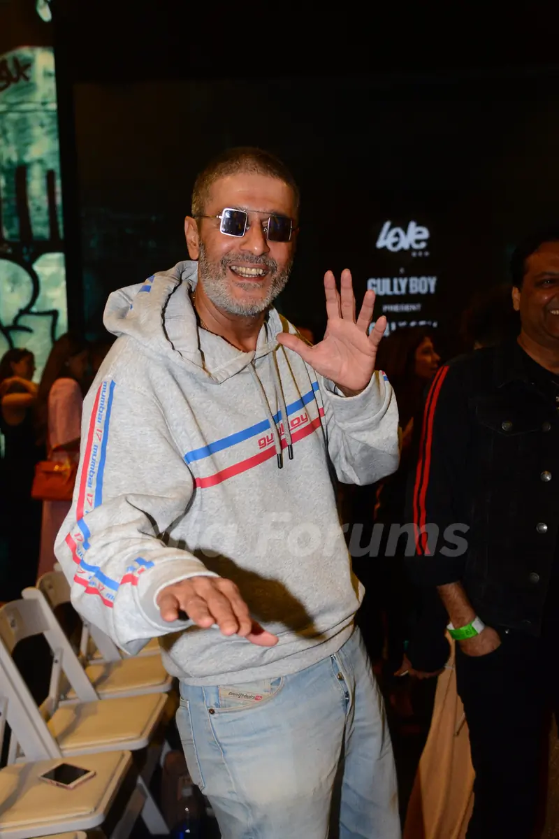 Chunky Pandey snapped at Lakme Fashion Week