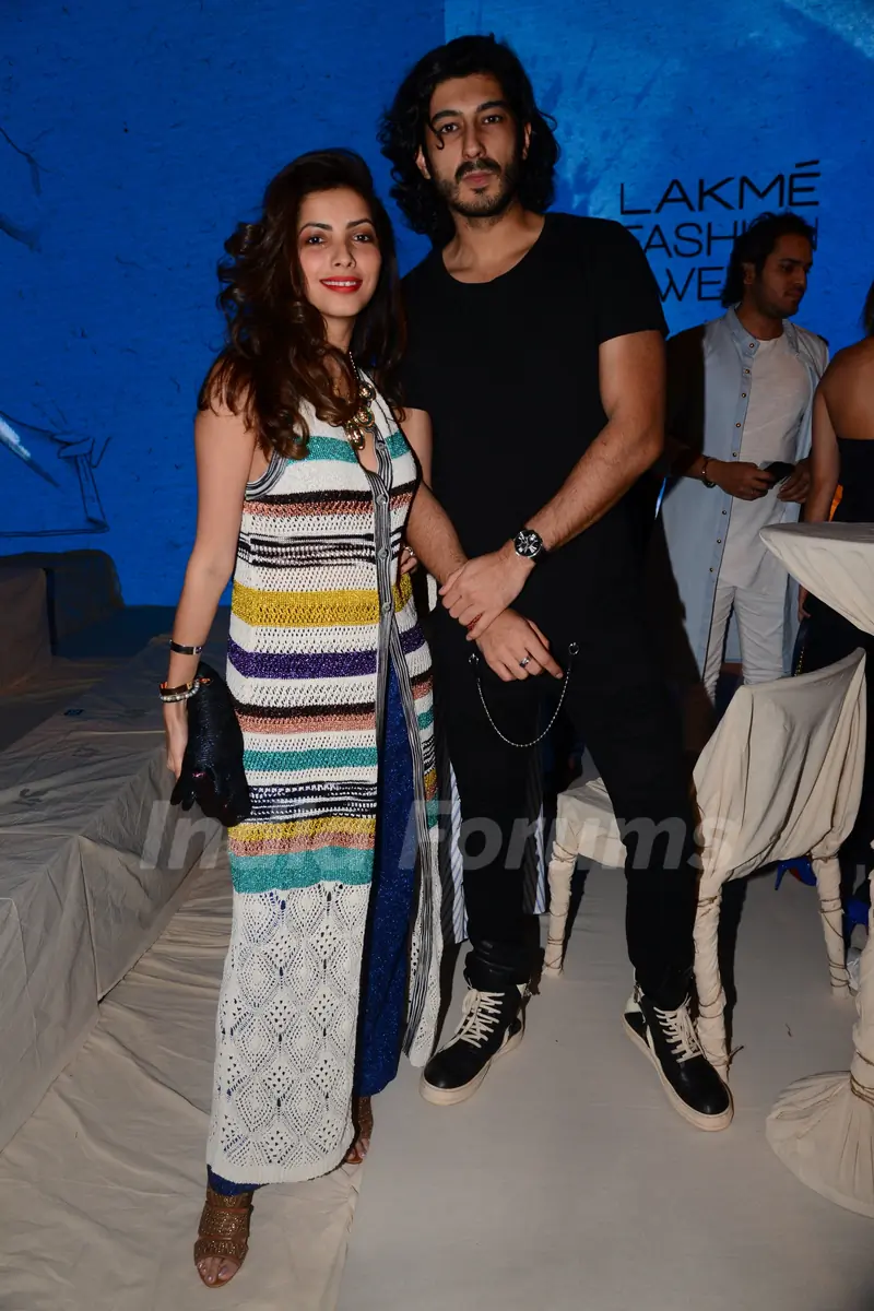 Mohit Marwah snapped at Lakme Fashion Week