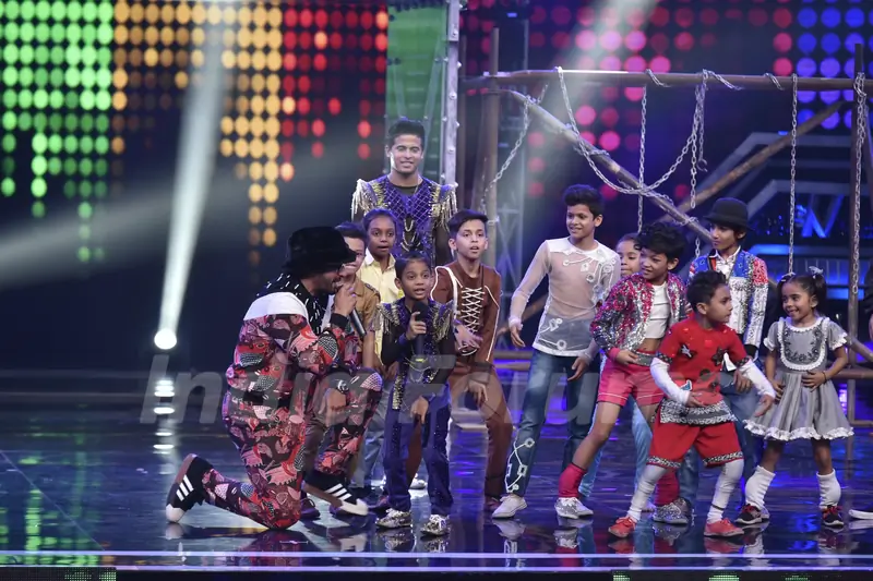 Ranveer-Alia on the sets of Super Dancer