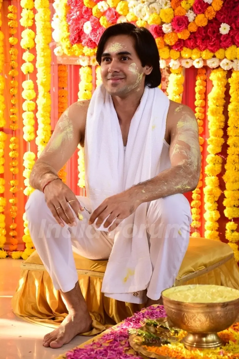Randeep Rai as Sameer Still from Haldi Ceremony from Yeh Un Dinon Ki Baat Hai