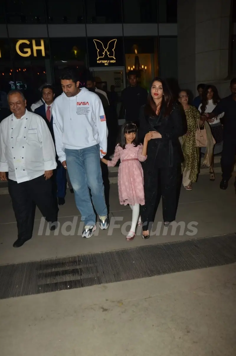 Abhishek Bachchan at his birthday bash