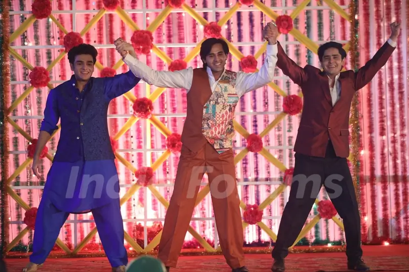 Sangeet ceremony pictures of Sameer and Naina from Yeh Un Dinon Ki Baat Hai