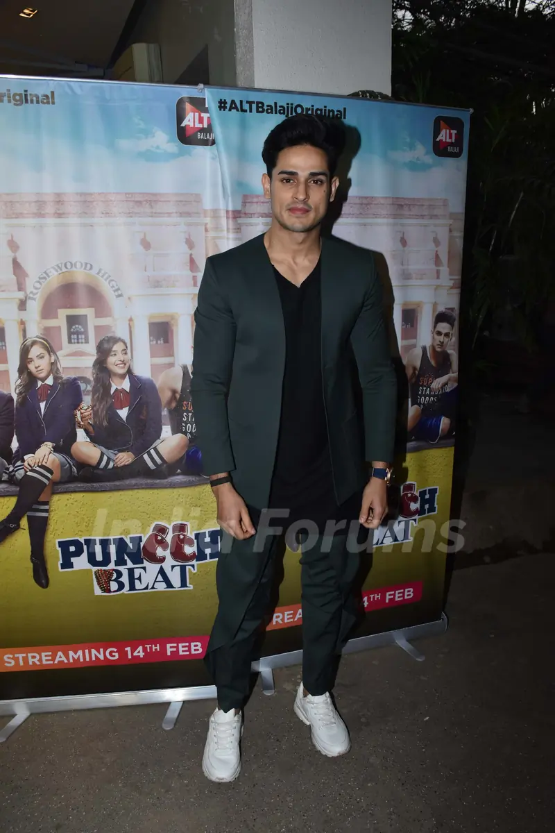 Cast of Puncch Beat at screening