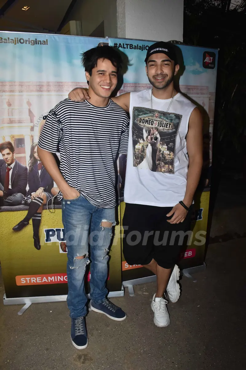 Cast of Puncch Beat at screening