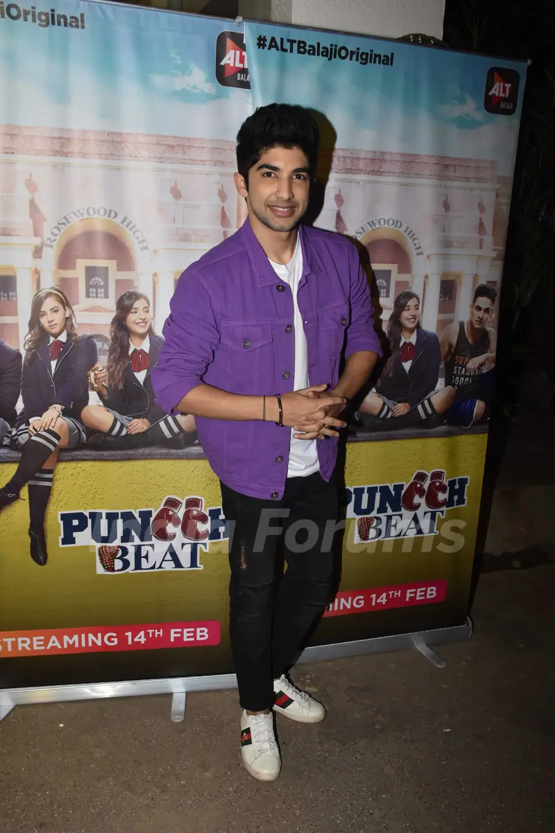 Cast of Puncch Beat at screening