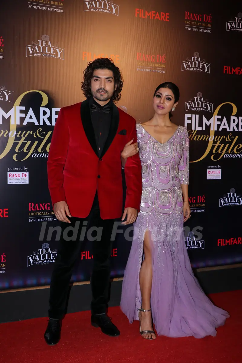 Gurmeet and Debina attend Filmfare Awards