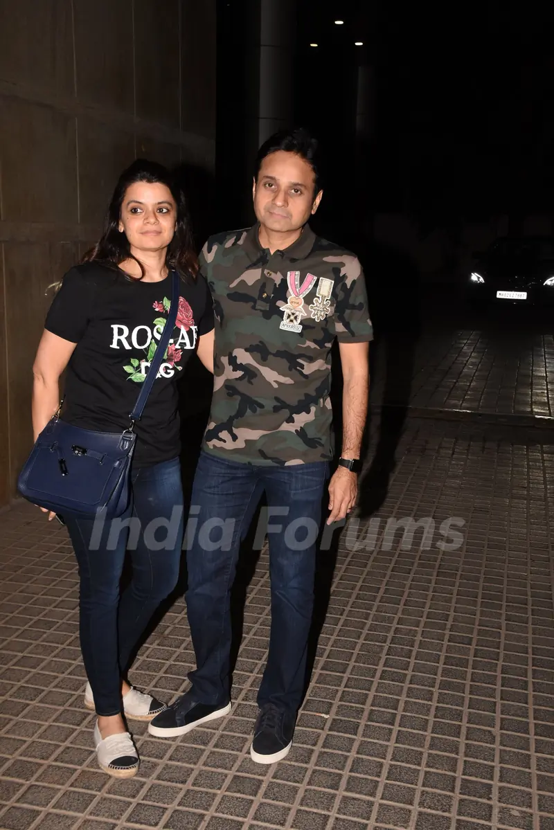 Bollywood celebs attend the Gully Boy screening